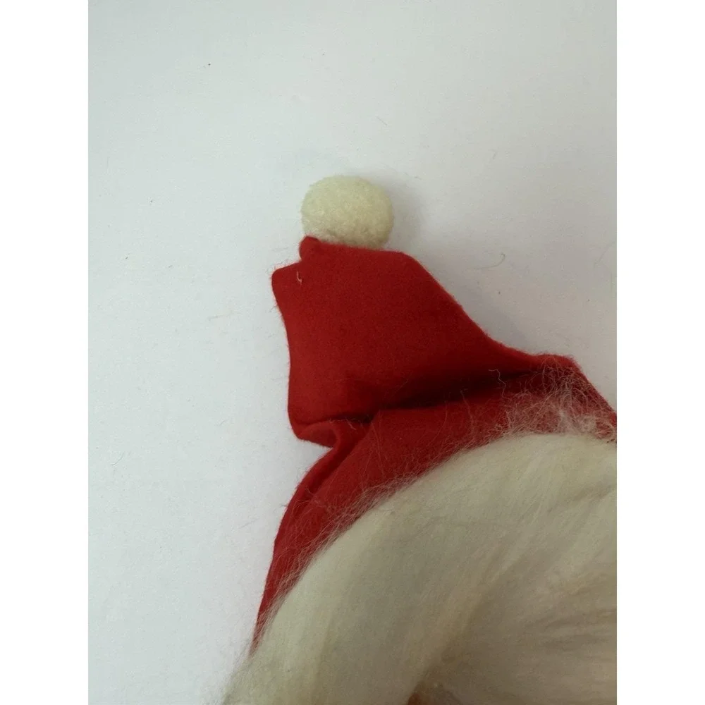 Vintage Santa Claus Head Face Musical Pull String‎ Works Japan NEEDS CLEANING